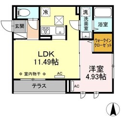 Dスクエア万願寺の物件間取画像